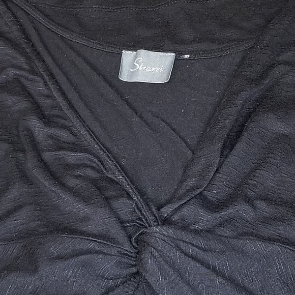 Strazzi Twist Front Tank with Sharkbite Hemline, Medium - Picture 3 of 3